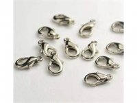 500 Nickle Color Lobster Claw Clasps Jewellery Finding 12mm
