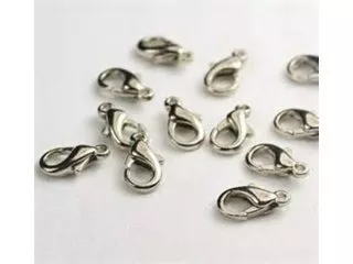 500 Nickle Color Lobster Claw Clasps Jewellery Finding 12mm