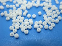 1Bag X 30000pcs (450g) White Opaque Glass Seed Beads 2mm