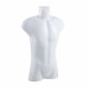 5X New White Male Torso Mannequins w/Hanging Hook 5X New White Male Torso Mannequins w/Hanging Hook