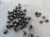 450Pcs Gunblack Round Spacer Beads Jewellery Finding 8mm