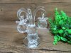 1X Crystal Clear Apple Money Tree Figurines Wedding 13cm High