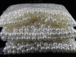 2500 White Round Simulate Pearl Loose Beads 6mm
