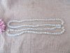 2Strand x 69Pcs AB Clear Rondelle Faceted Crystal Beads 12mm