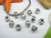 20pcs Tibetan Silver Barrel Beads Fit European Beads Yw-pa-mb49 20pcs Tibetan Silver Barrel Beads Fit European Beads Yw-pa-mb49