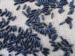 250g (2290Pcs) Black Faux Rice Beads Loose Beads 4x12mm