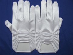 2Pairs White Wedding Dress/Satin Bridal Gloves 17.8cm 2Pairs White Wedding Dress/Satin Bridal Gloves 17.8cm