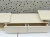 1X Ivory Oak TV Stand Cabinet Entertainment Unit 1X Ivory Oak TV Stand Cabinet Entertainment Unit
