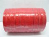 10Rolls X 50Yards Red Organza Ribbon 12mm