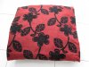 2Pcs HQ Red Plum Blossom Hemp Pillow Cushion Covers 43cm