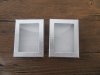 12 New Silver Windowed Gift Case for Necklace Earring & Ring