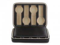 1Pc Black Watch Storage 8 Compartment Display Case 1Pc Black Watch Storage 8 Compartment Display Case