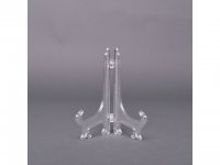 2x10 Clear Plate Display Holders Dish Rack 13.5cm
