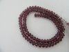 10Strand x 68Pcs Purple Red Crystal Beads 8mm 10Strand x 68Pcs Purple Red Crystal Beads 8mm