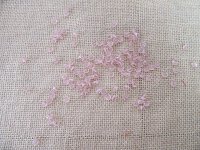 250G (1200Pcs) Pink Rondelle Faceted Crystal Beads 6mm