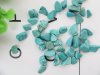 2x100Grams Turquoise Irregular Polished Chips Crushed Stone Agat