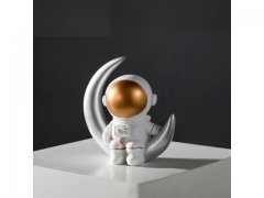5x2Pcs Astronaut Figure Spaceman Statues Model Home Decor