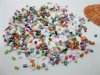 1Pack Bugles Glass Tube Beads Mixed Color