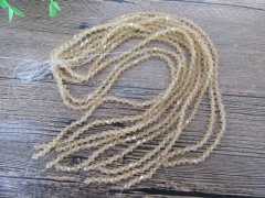 10Strand x 61Pcs Yellow Faceted Bicone Crystal Glass Beads 5mm 10Strand x 61Pcs Yellow Faceted Bicone Crystal Glass Beads 5mm