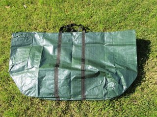 2Pcs 150L Reusable Garden Waste Bags Twin Pack 71x38x57cm