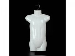 4Pcs White Children Torso Mannequin w/Hanging Hook 4Pcs White Children Torso Mannequin w/Hanging Hook