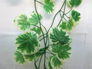 12X White Begonia Leaf Garland Wedding Arch Decoration