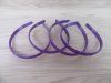 20X Purple Headbands Hair Clips Craft for DIY 12MM