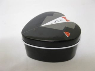 12Pcs Metal Tin Heart Bridegroom Candy Box Wedding Favor