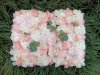 1Pc Artificial Pink Hydrangea Flower Backdrop Wall Panel Wedding