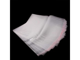 500 Clear Self-Adhesive Seal Plastic Bags 59x35cm