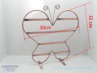1X Butterfly Jewelry Earring Display Stands Hold 66 pairs