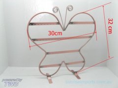 1X Butterfly Jewelry Earring Display Stands Hold 66 pairs 1X Butterfly Jewelry Earring Display Stands Hold 66 pairs