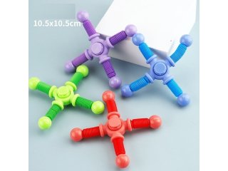 10Pcs Telescopic Tube Toy Fidget Finger Spinners Sensory Toys