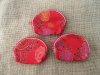 9Pcs Red Silk Cover Coin Bags Purse Wallet