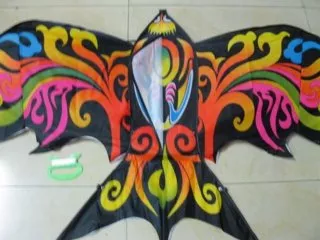 4Pcs Colorful Swallow Kite W/ Reel Lines Outdoor Toy