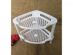 1Set 2 Tier Corner Shelf Kitchen Bathroom Organizer Display 1Set 2 Tier Corner Shelf Kitchen Bathroom Organizer Display