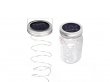 6Pcs Handle Mason Jar Solar Lights Fairy Lights Courtyard Home G