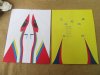 1Pack x 24Pcs Paper Airplane Origami Paper Plane Kid's Craft