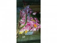 10Pcs Pink Flower 83cm Long we-flo208