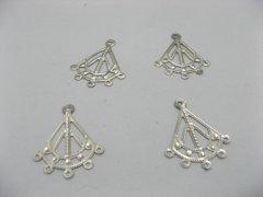400 Metal Chandelier Fan Earring Connector ac-ea122