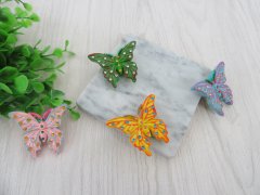 24 Butterfly Fridge Magnet Decorative Sticker Mixed