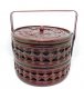 4Pcs Traditional Chinese Wedding Basket - 2 Layers 20cm High