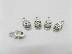 200 10mm Metal Skull Pendants Jewelry finding 200 10mm Metal Skull Pendants Jewelry finding