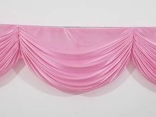 1Pc Pink 3M Tassel Swag Drape Stage Wedding Background Backdrop