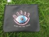 4Pcs Leatherette Eyes On The Prize Case Zipper Bags 4Pcs Leatherette Eyes On The Prize Case Zipper Bags