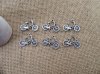 100Pcs Bicycle Beads Charms Pendants Jewellery Findings