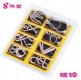 5Sheets X 8Sets Funny Metal Chinese Magic Puzzle toy-m39