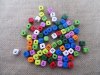 3Packet X 120Pcs Wooden Cube Alphabet Letter Beads 10x10mm