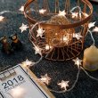 4Sets 3M Yellow Led Fairy String Star Lights Battery Powered (image for) 4Sets 3M Yellow Led Fairy String Star Lights Battery Powered