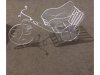 1Set Vintage Tricycle Bicycle Flower Plant Display Stand Holder